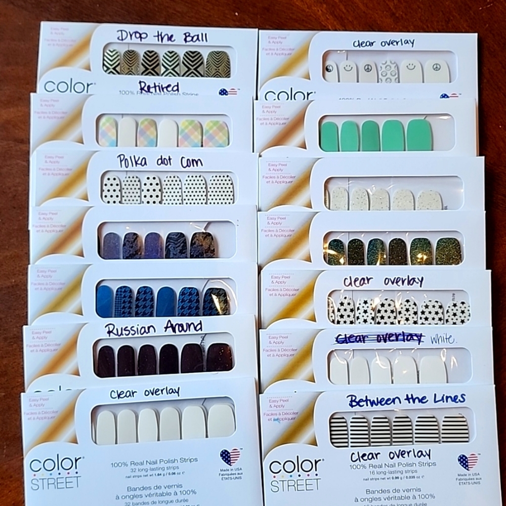 Color Street Lot of 14